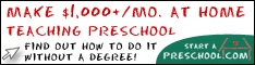 Start A Preschool (Not a Daycare) and Make Money At Home With Your Children
