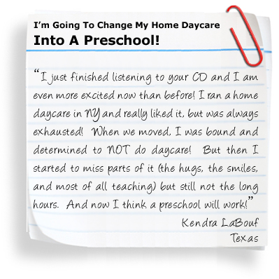 Start a Preschool Testimonial Start a Preschool Testimonial